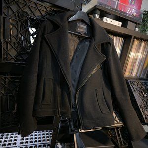 21 Men Jacket Coat - XS Black - Los Angeles Lined Coat Extra Small